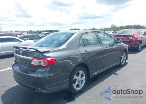 2011 Toyota Corolla S from USA, damaged, VIN 2T1BU4EE6BC689737